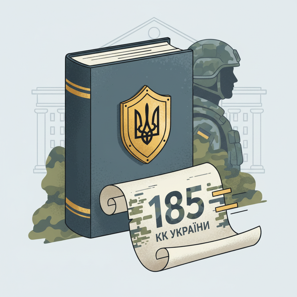 Що таке стаття 185 КК України і кого вона стосується — иллюстрация к статье «185 стаття кримінального кодекса України у військовий час»