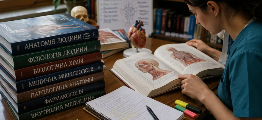 Які книги варто прочитати ще до вступу в медичний виш 