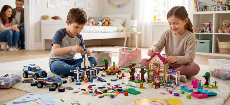 LEGO для мальчиков и девочек как подобрать конструктор по интересам ребенка